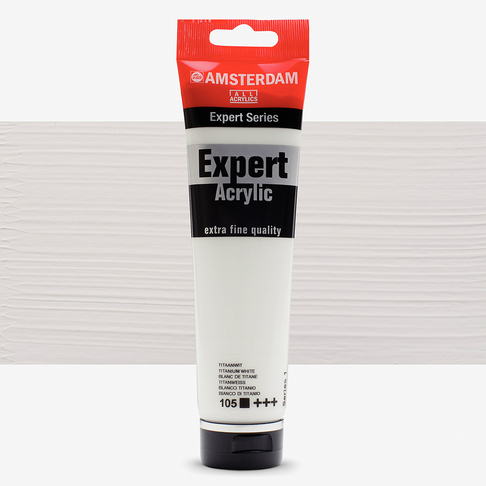 Talens : Amsterdam Expert Acrylic 150ml series 1 Titanium White
