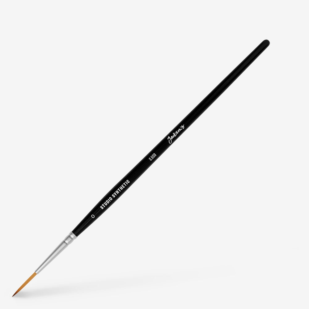 Jackson's : Studio Synthetic Watercolour Brush : Rigger : Size 0