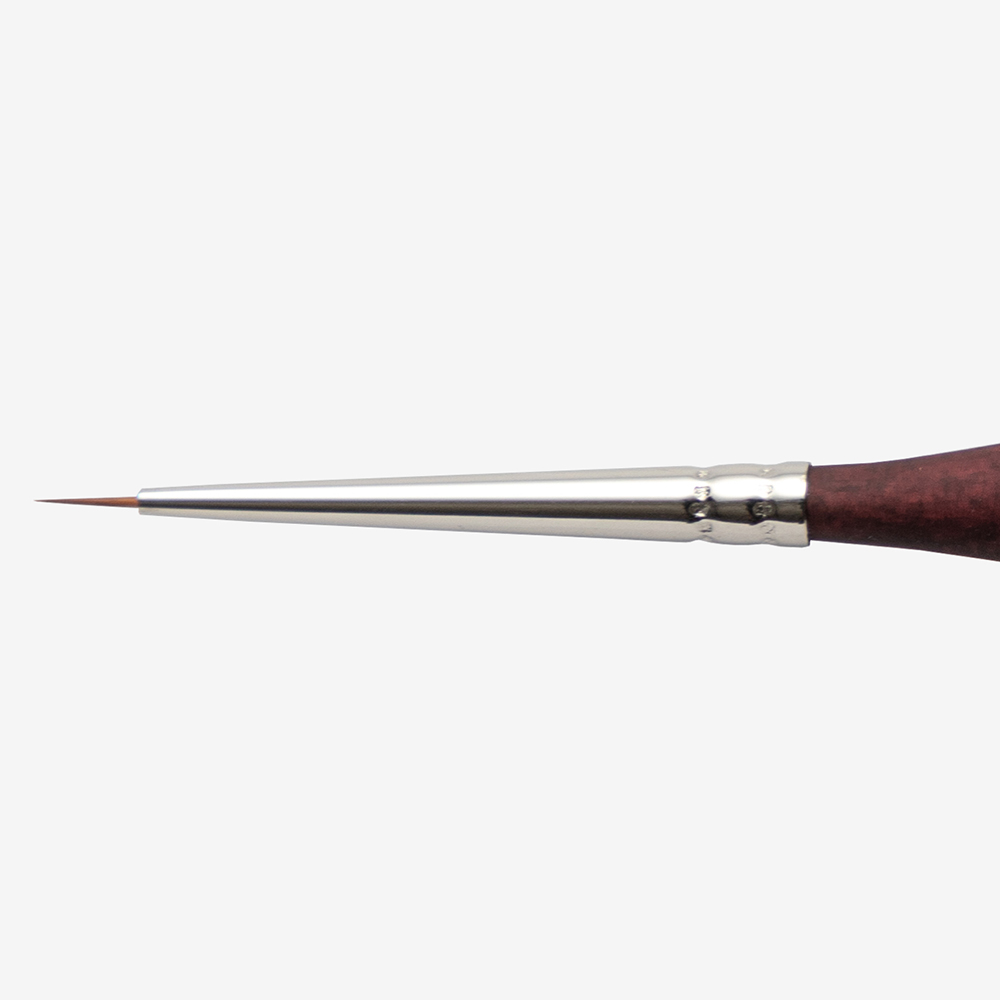 Princeton : Velvetouch : Series 3950 : Short Handle : Mini Round : Size 20/0