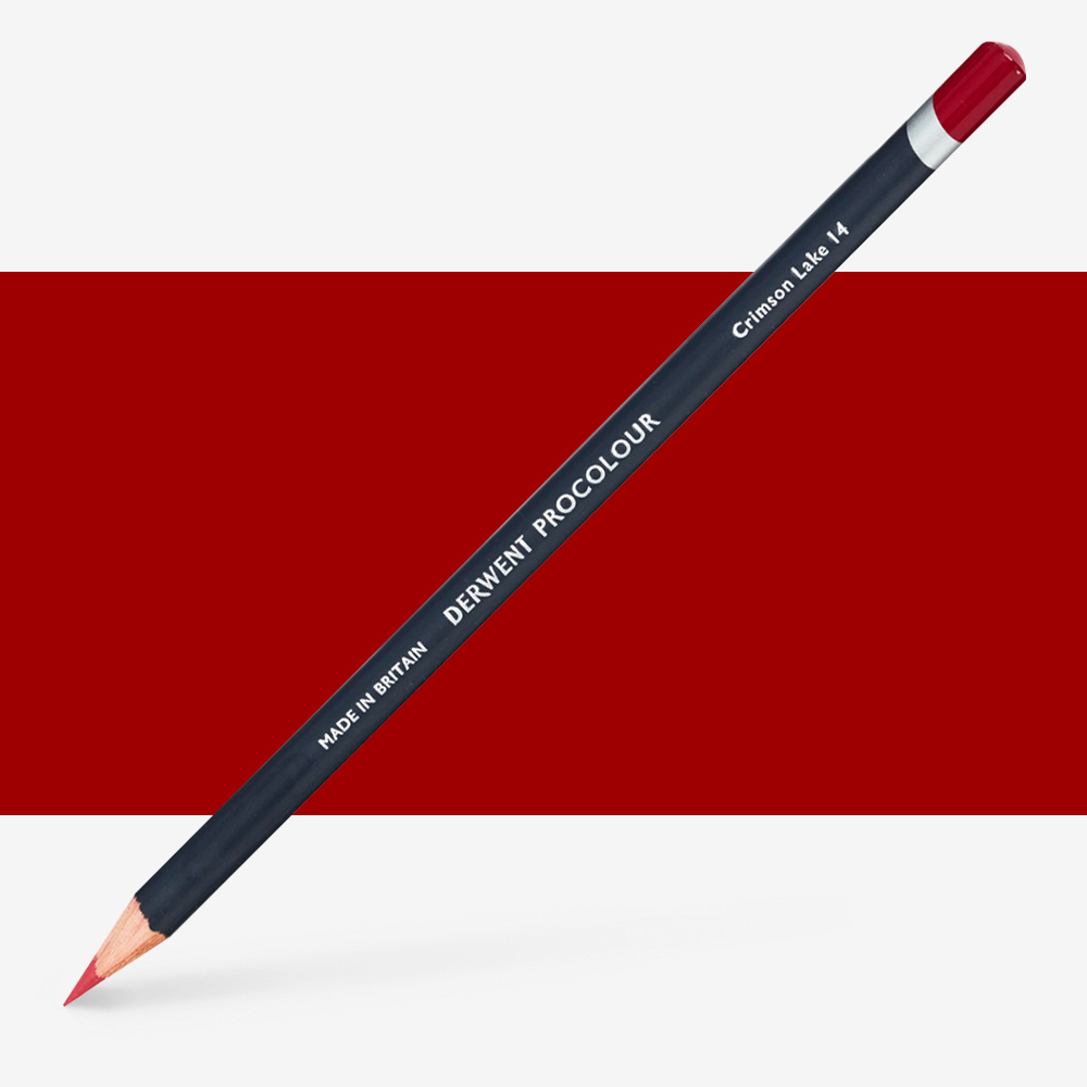 Derwent : Procolour : Colour Pencil : Crimson Lake 14