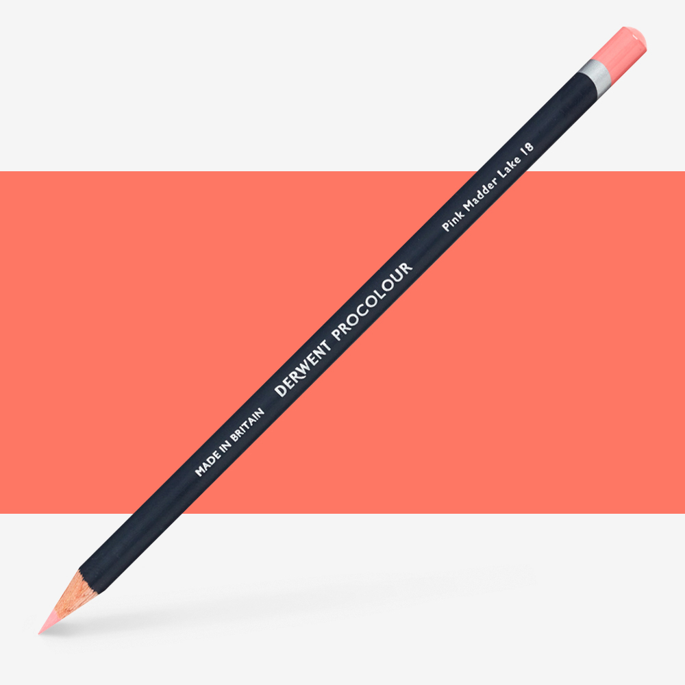 Derwent : Procolour : Colour Pencil : Pink Madder Lake 18