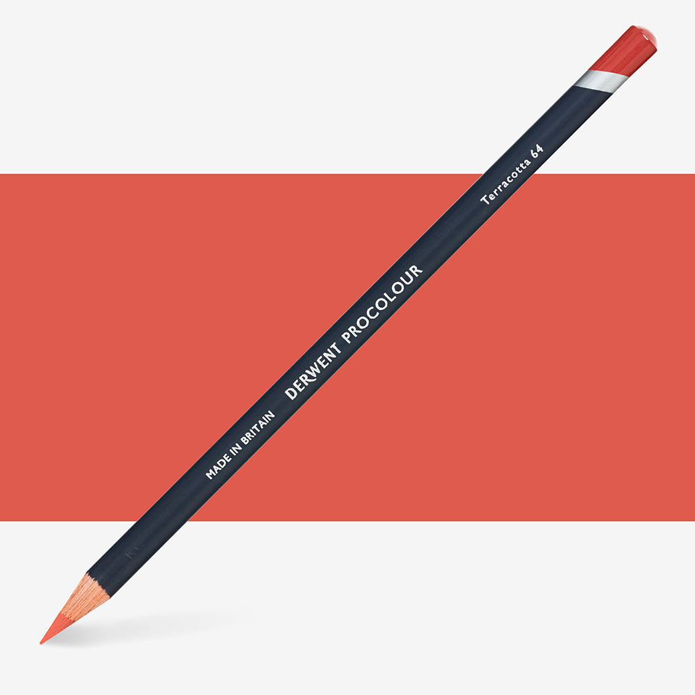 Derwent : Procolour : Colour Pencil : Terracotta 64