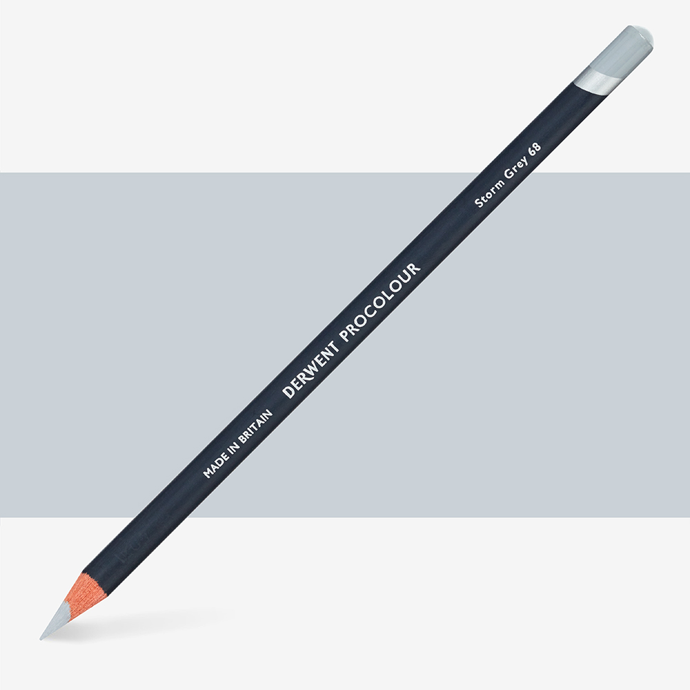 Derwent : Procolour : Colour Pencil : Storm Grey 68