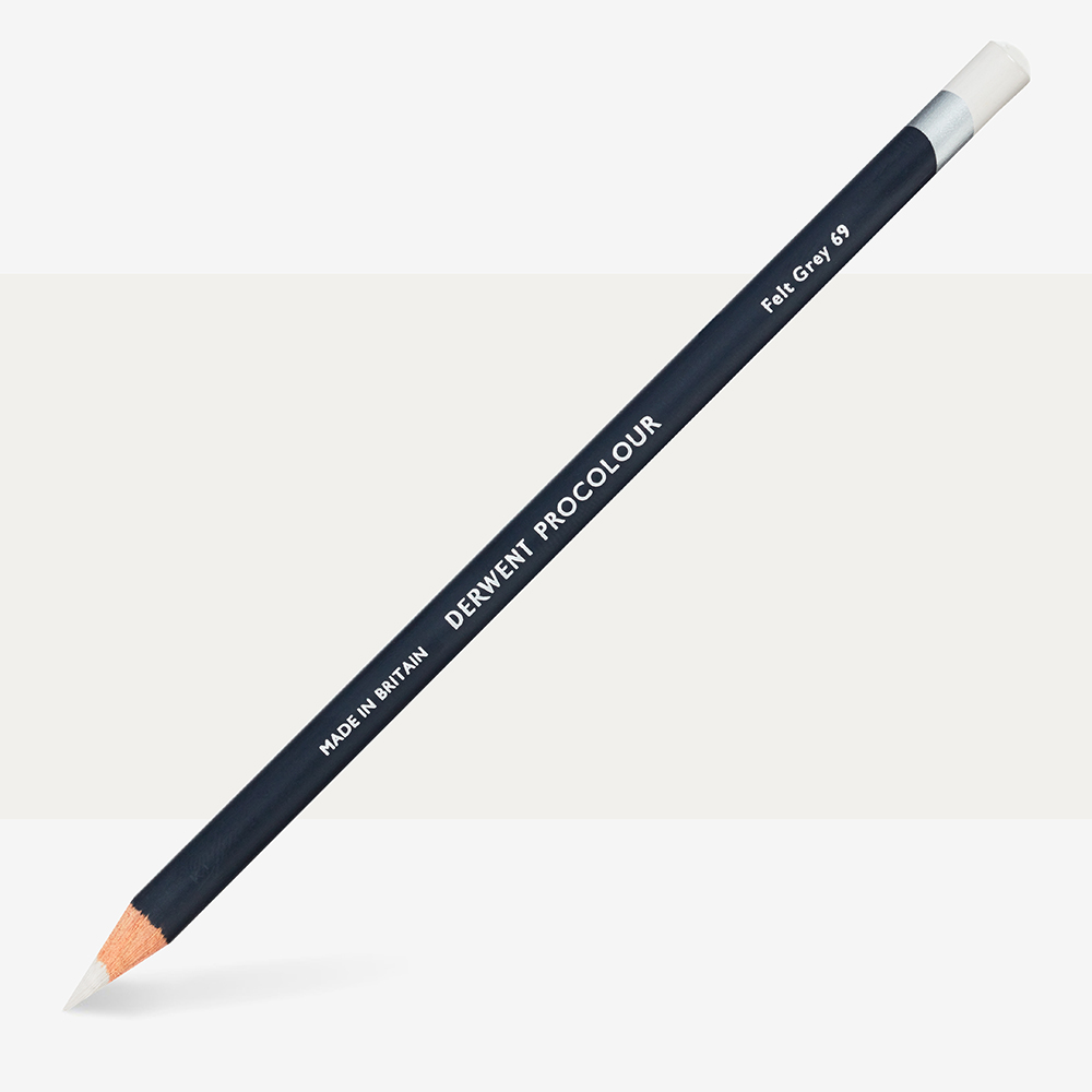 Derwent : Procolour : Colour Pencil : Felt Grey 69