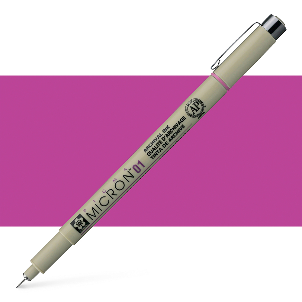 Sakura Pigma Micron Pen 01 Rose 0.25 mm