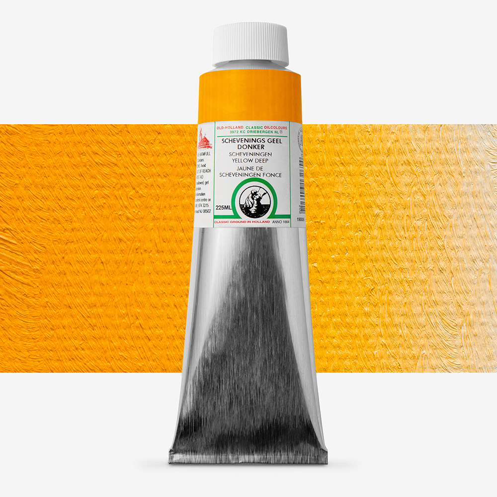 Old Holland : Classic Oil : 225ml Scheveningen Yellow Deep