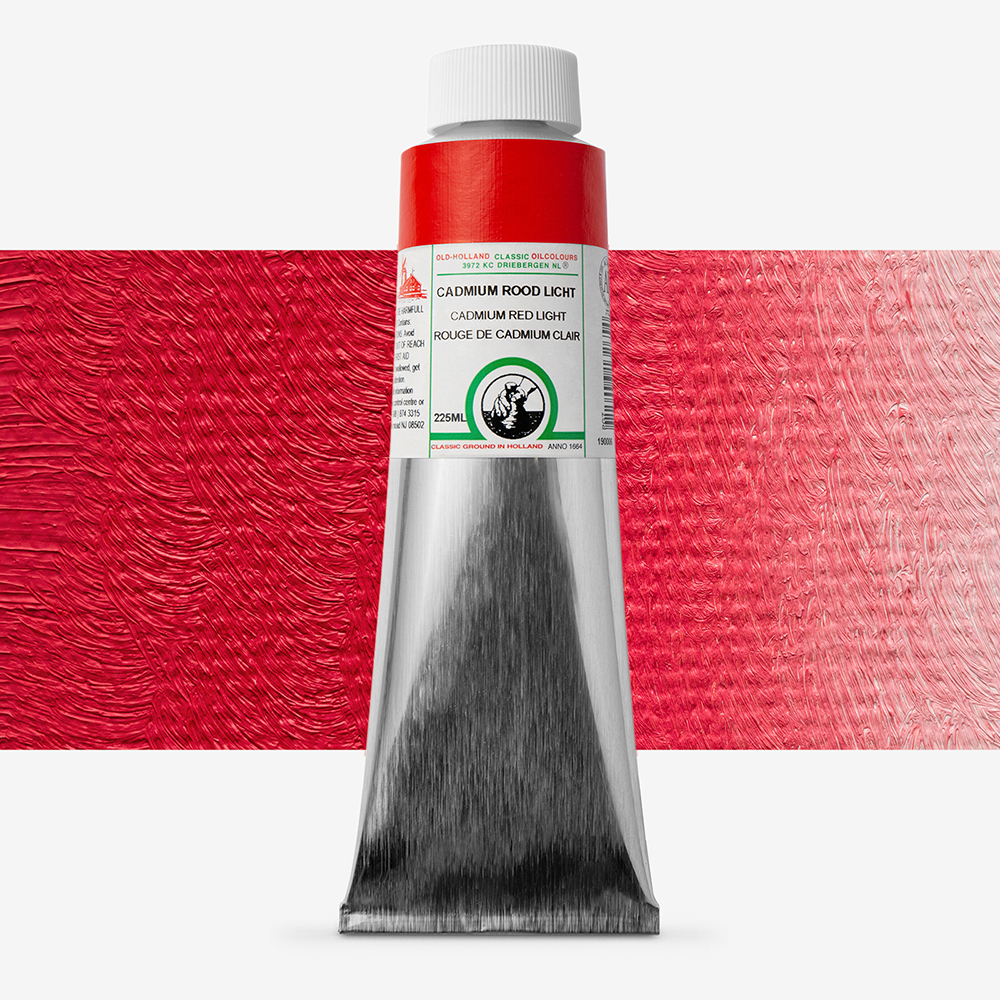 Old Holland : Classic Oil : 225ml Cadmium Red Light