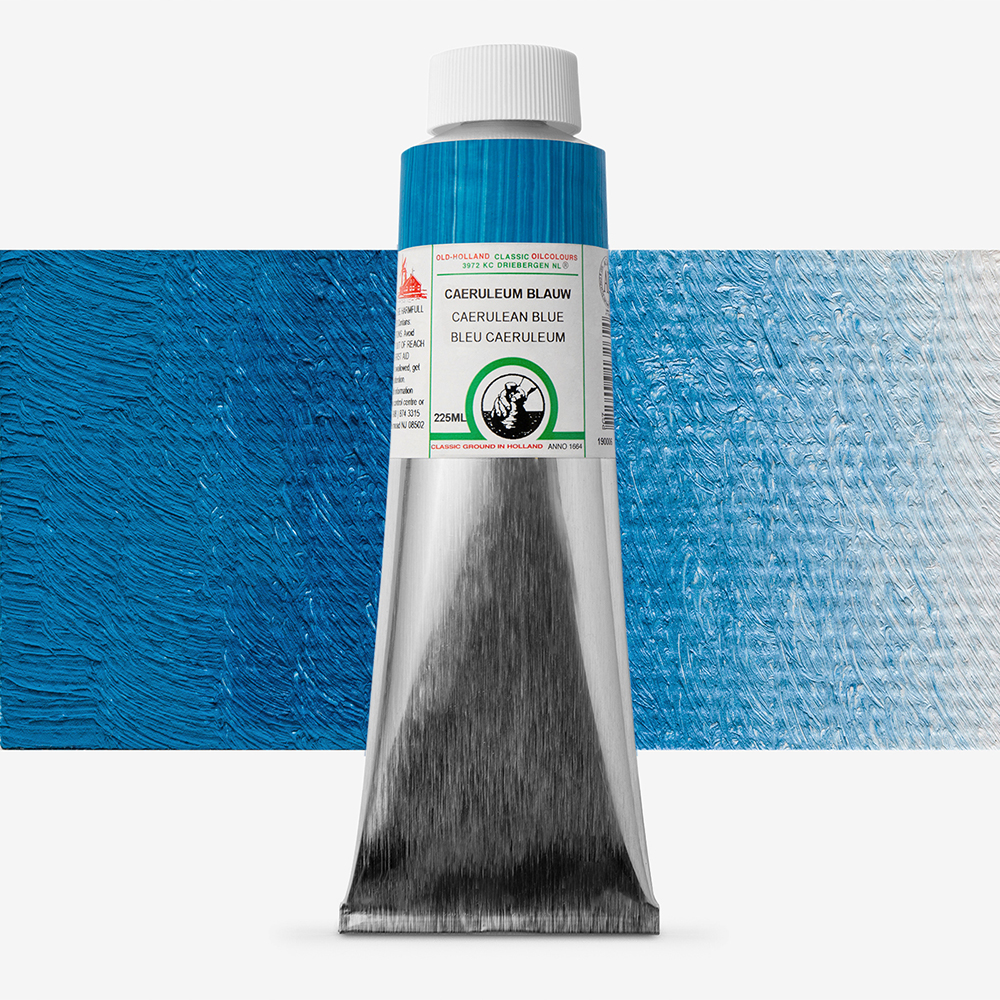Old Holland : Classic Oil : 225ml Cerulean Blue