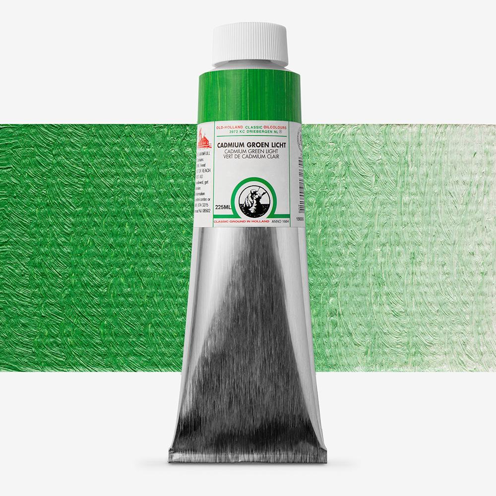 Old Holland : Classic Oil Paint : 225ml : Cadmium Green Light