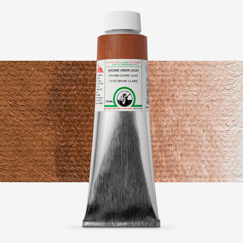 Old Holland : Classic Oil : 225ml Brown Ochre Light