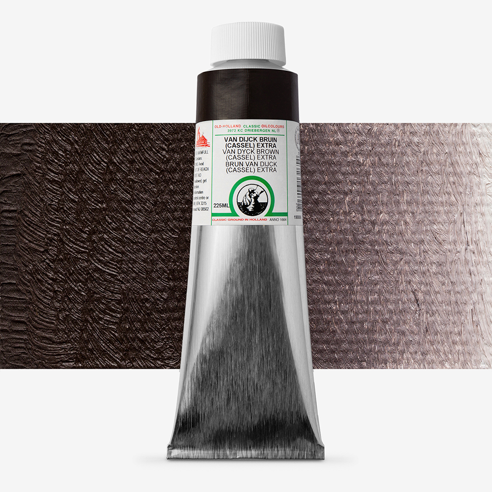 Old Holland : Classic Oil : 225ml Van Dyck Brown (Cassel) Ext