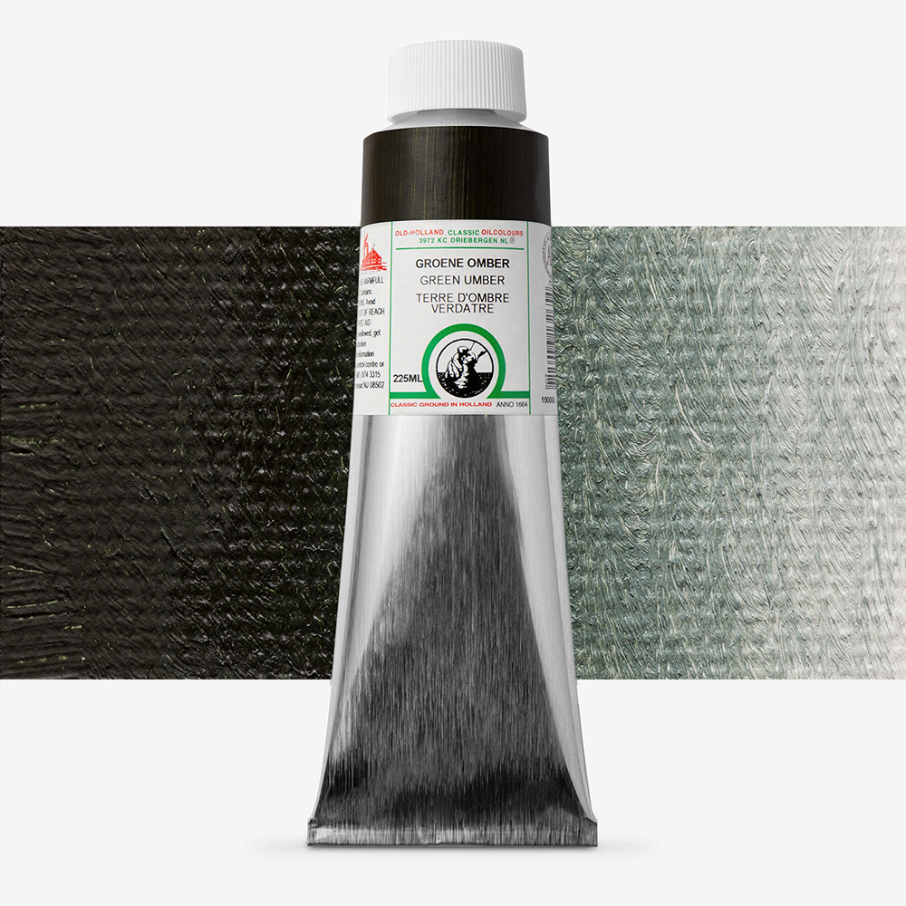 Old Holland : Classic Oil : 225ml Green Umber
