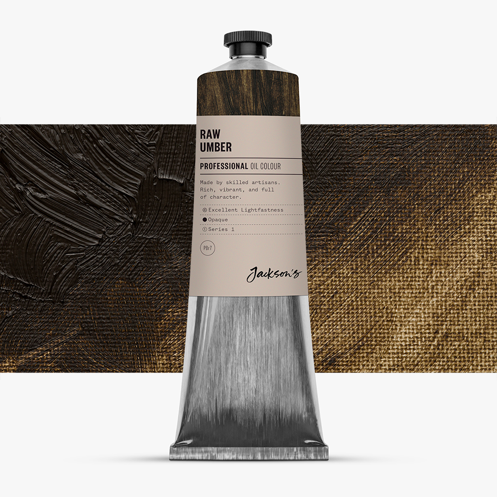 Jackson's : Professional Oil Paint : 225ml : Raw Umber