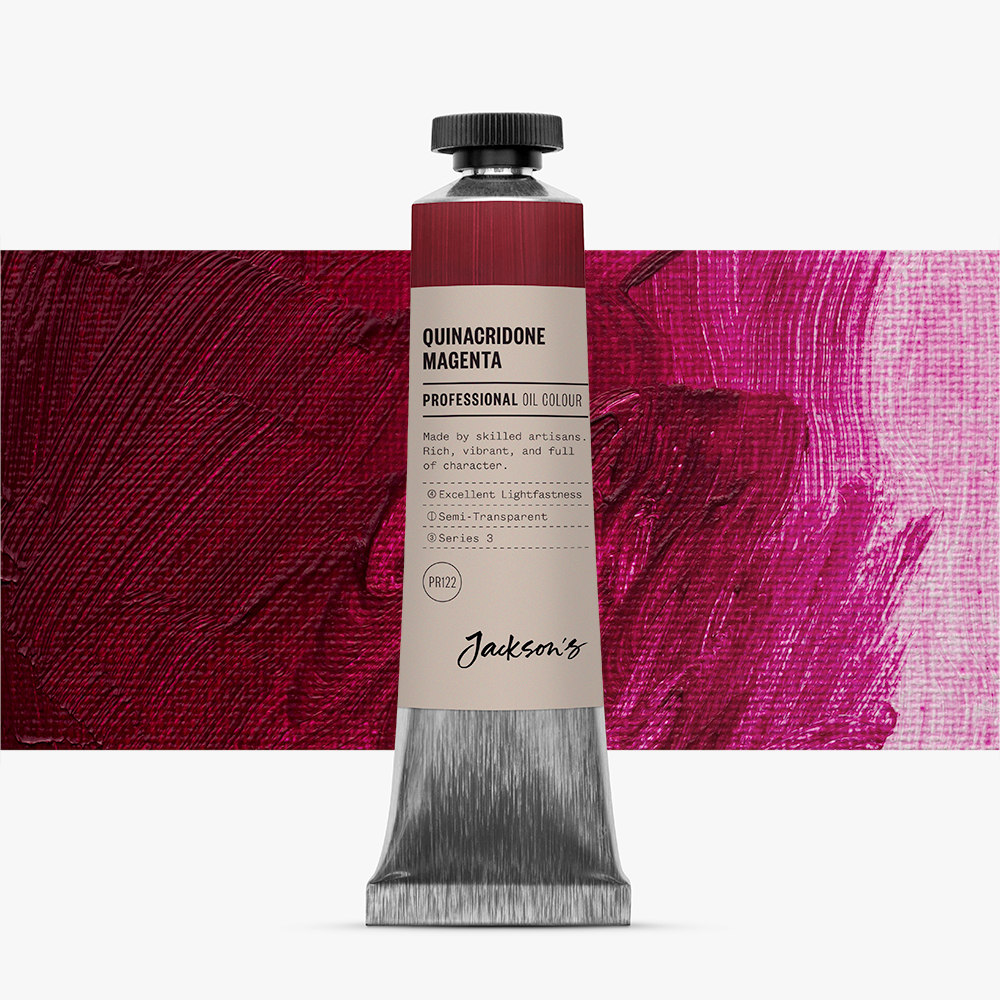 Jackson's : Professional Oil Paint : 40ml : Quinacridone Magenta