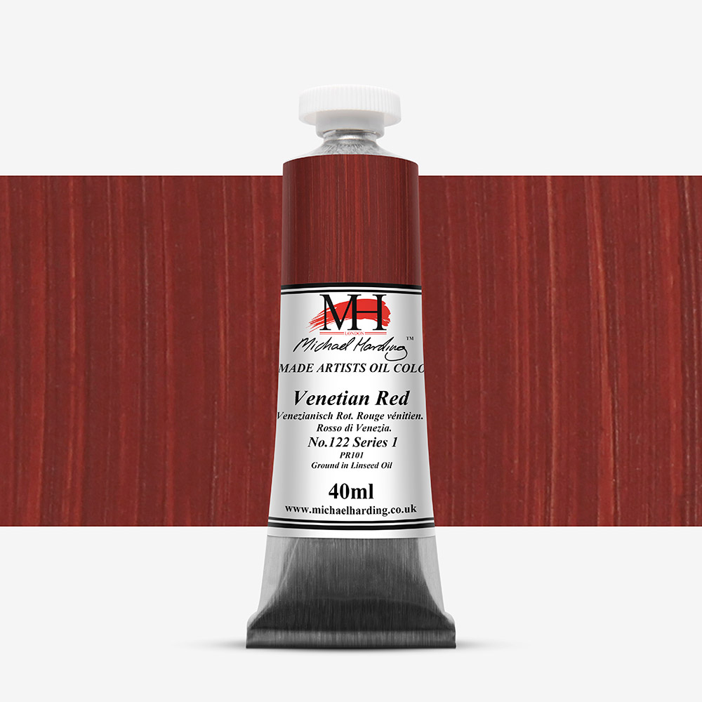 Michael Harding : Oil Colour : 40ml Venetian Red