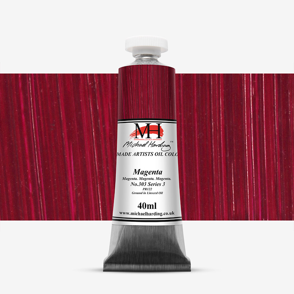 Michael Harding : Oil Colour : 40ml Magenta