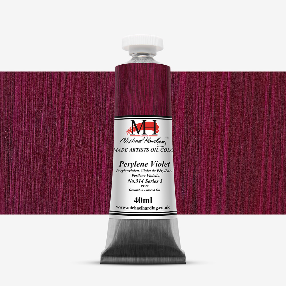 Michael Harding : Oil Paint : 40ml : Perylene Violet