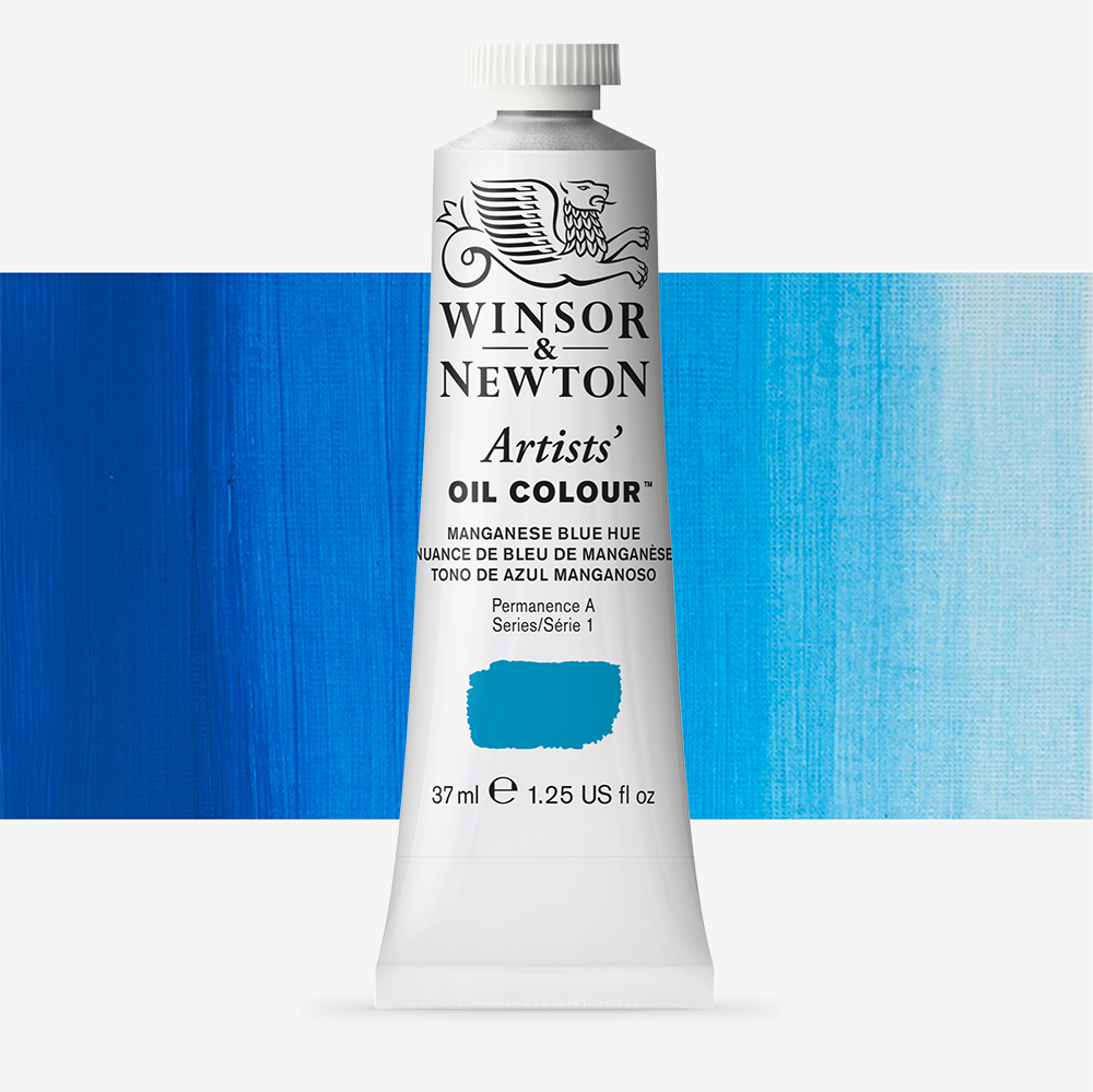 Winsor & Newton : Artists' : Oil Paint : 37ml : Manganese Blue Hue