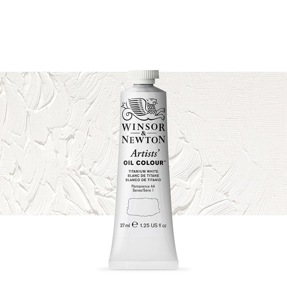 Winsor & Newton : Artists' : Oil Paint : 37ml : Titanium White (369)