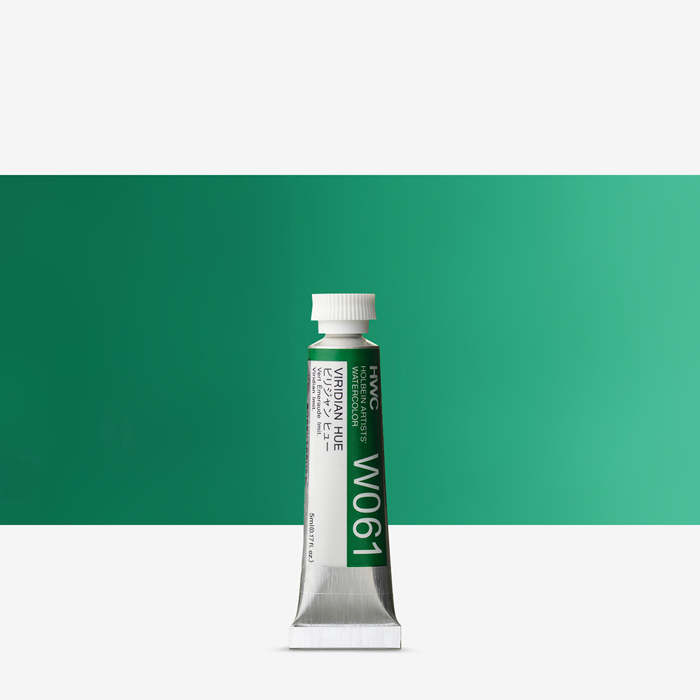 Holbein Watercolour : 5ml Tube VIRIDIAN HUE