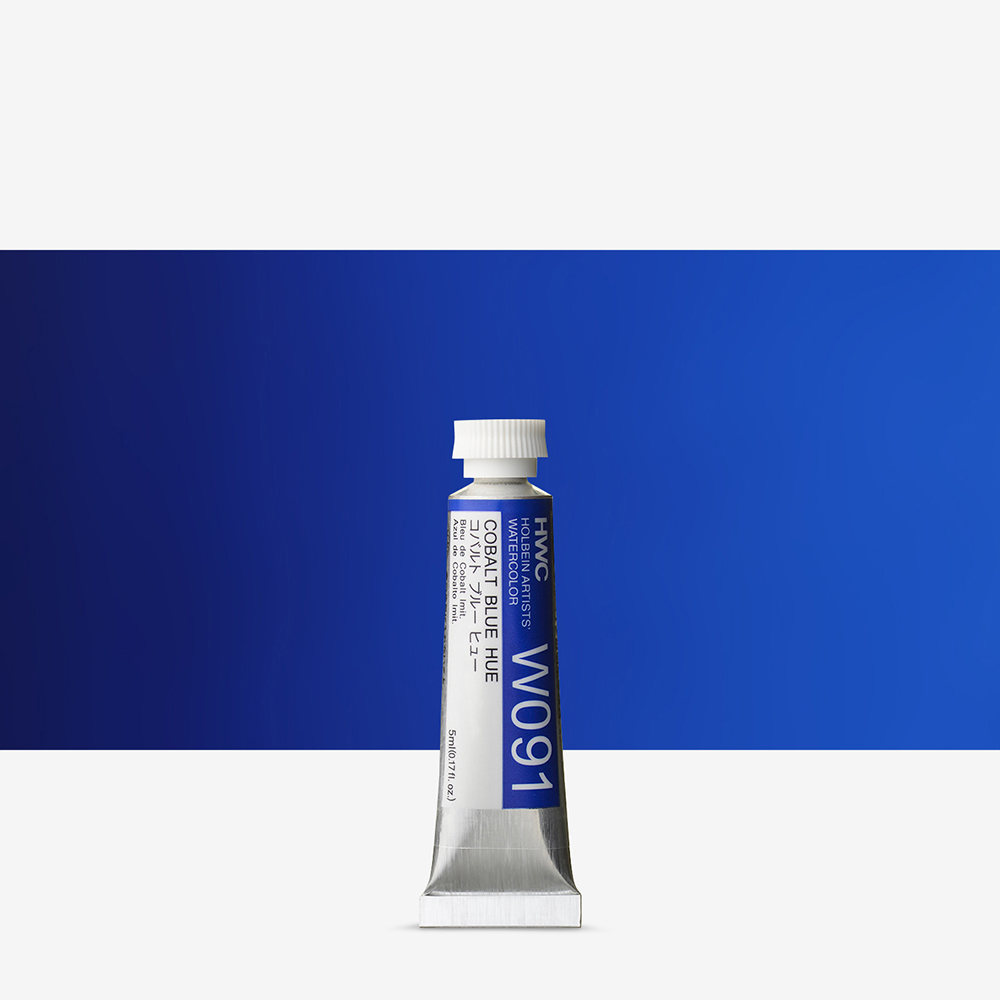 Holbein : Artists' : Watercolour Paint : 5ml : Cobalt Blue Hue