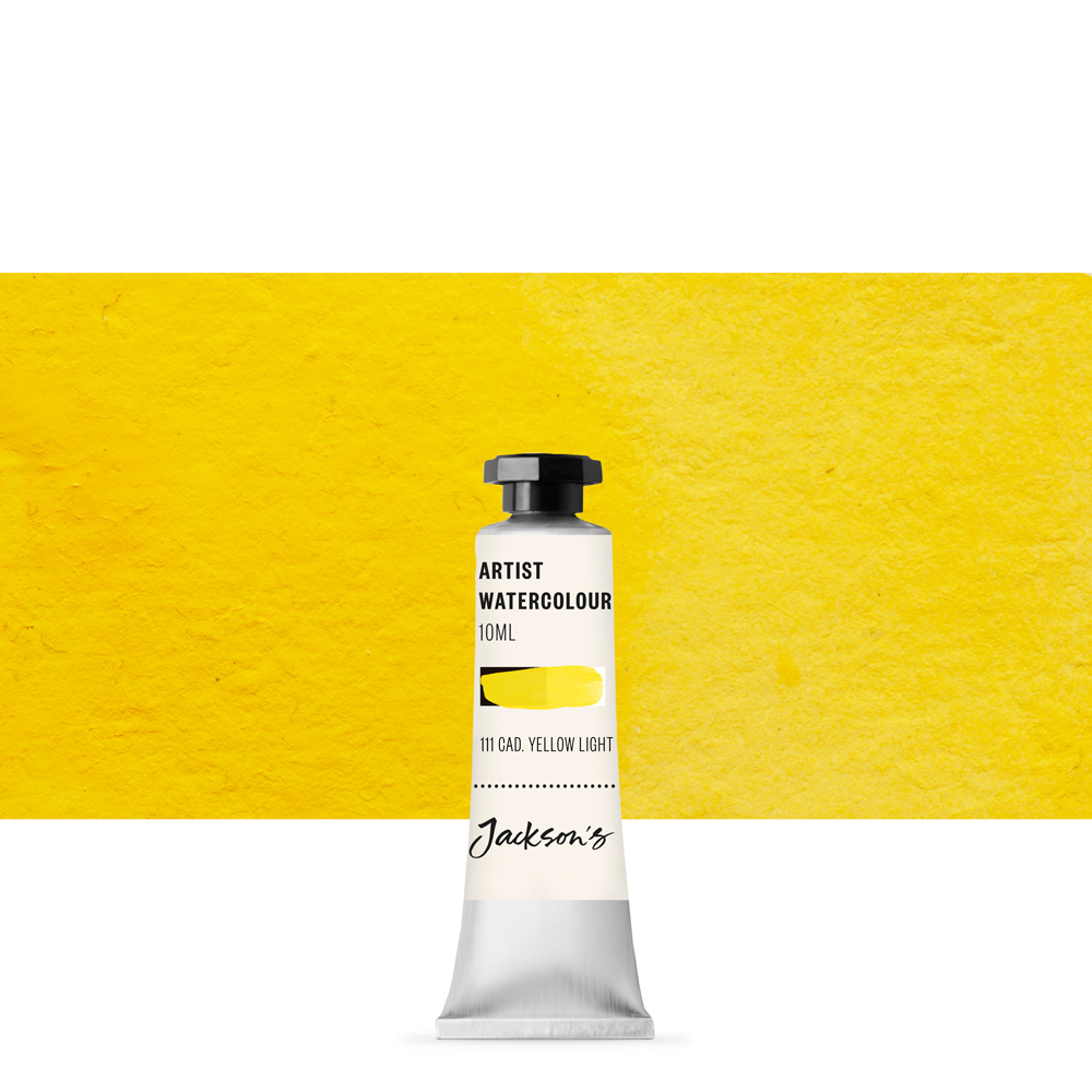 Jackson's : Artist Watercolour Paint : 10ml : Cadmium Yellow Light
