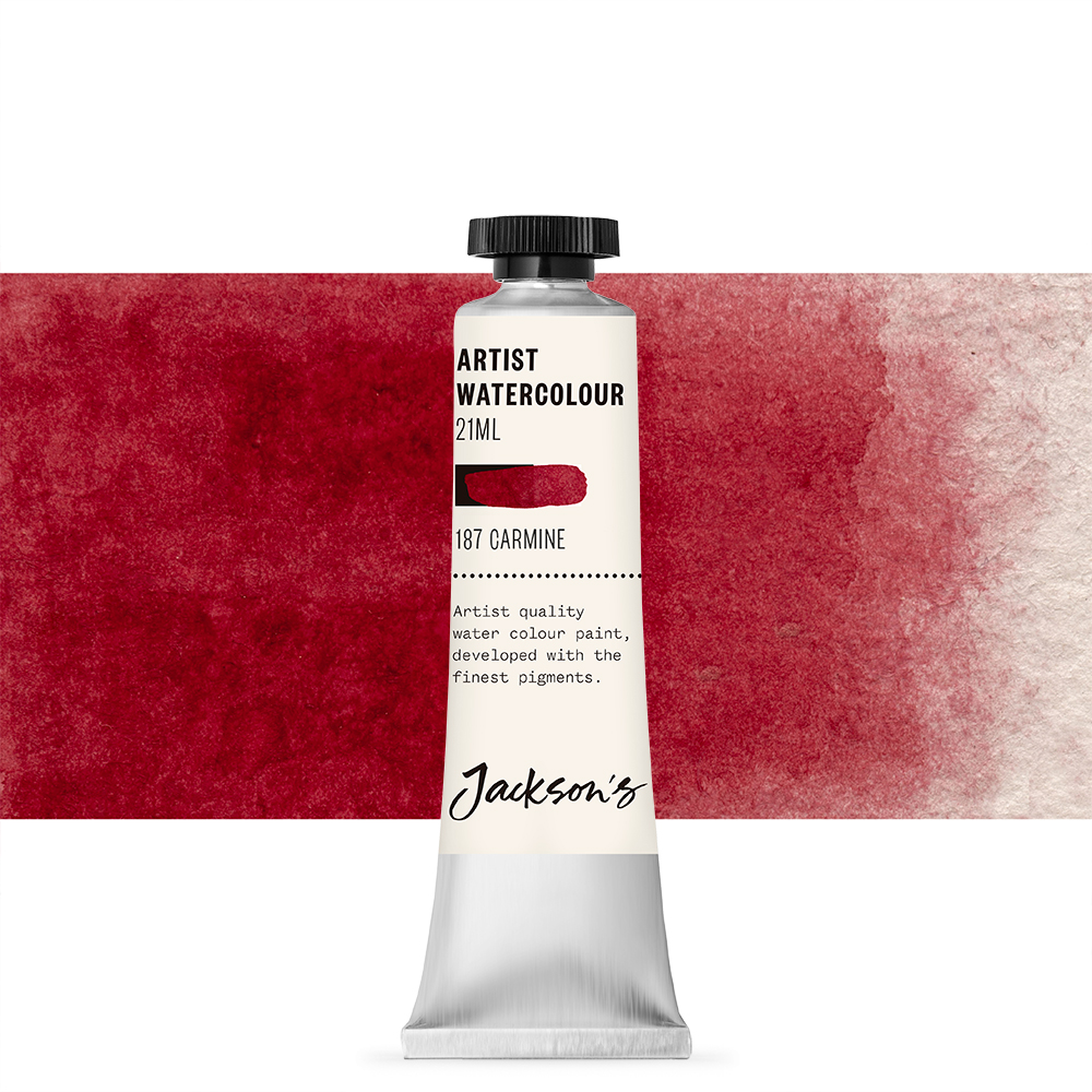 Jackson's : Artist Watercolour Paint : 21ml : Carmine