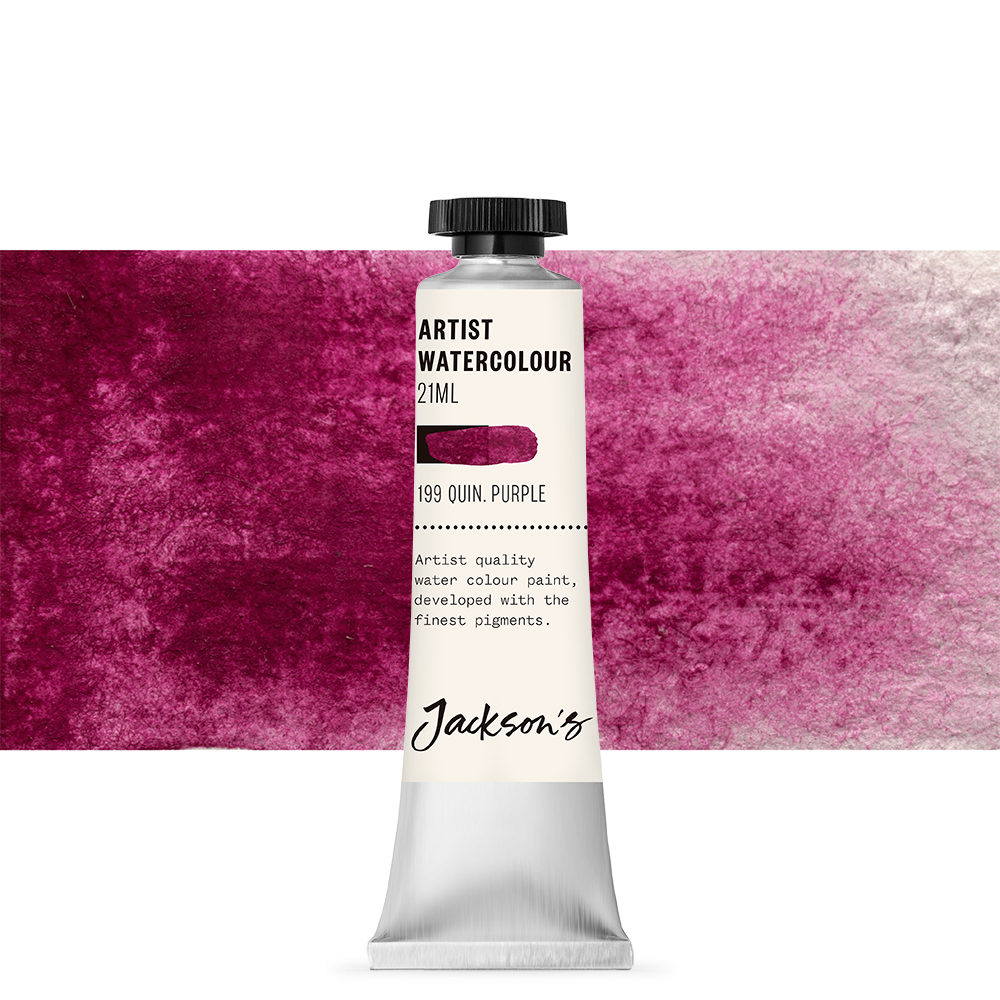 Jackson's : Artist Watercolour Paint : 21ml : Quinacridone Purple