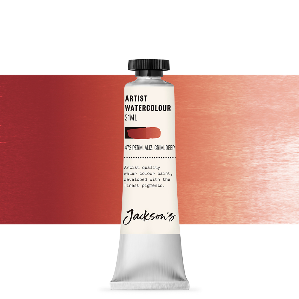 Jackson's : Artist Watercolour Paint : 21ml : Permanent Alizarin Crimson Deep