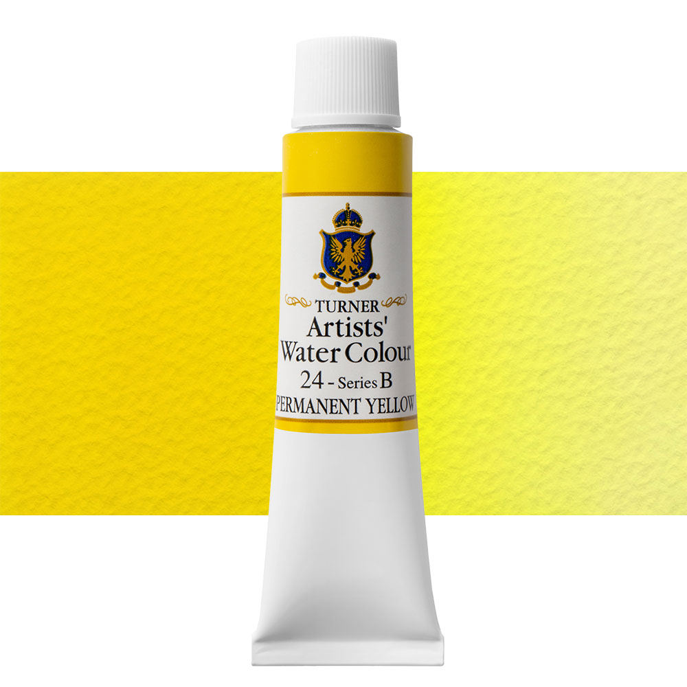 Turner : Artist's Watercolour Paint : 15ml : Permanent Yellow