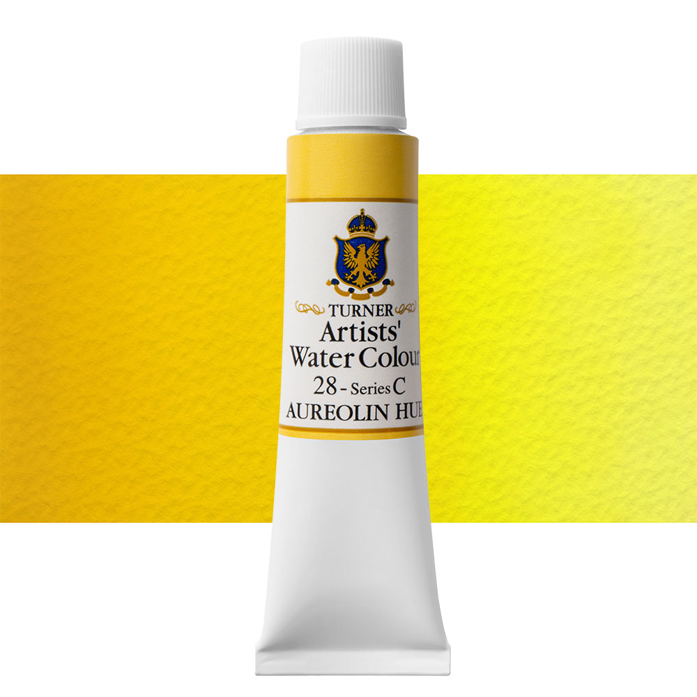 Turner : Artist's Watercolour Paint : 15ml : Aureolin Hue