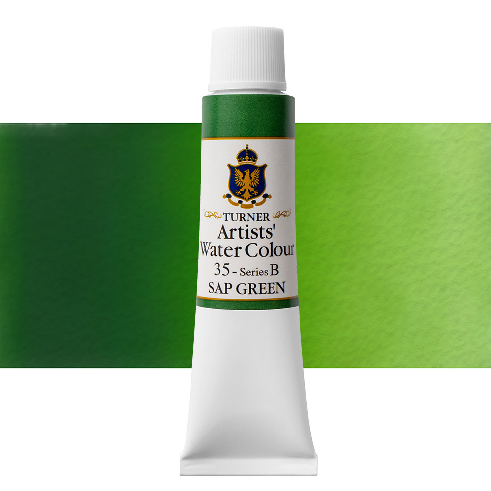 Turner : Artist's Watercolour Paint : 15ml : Sap Green