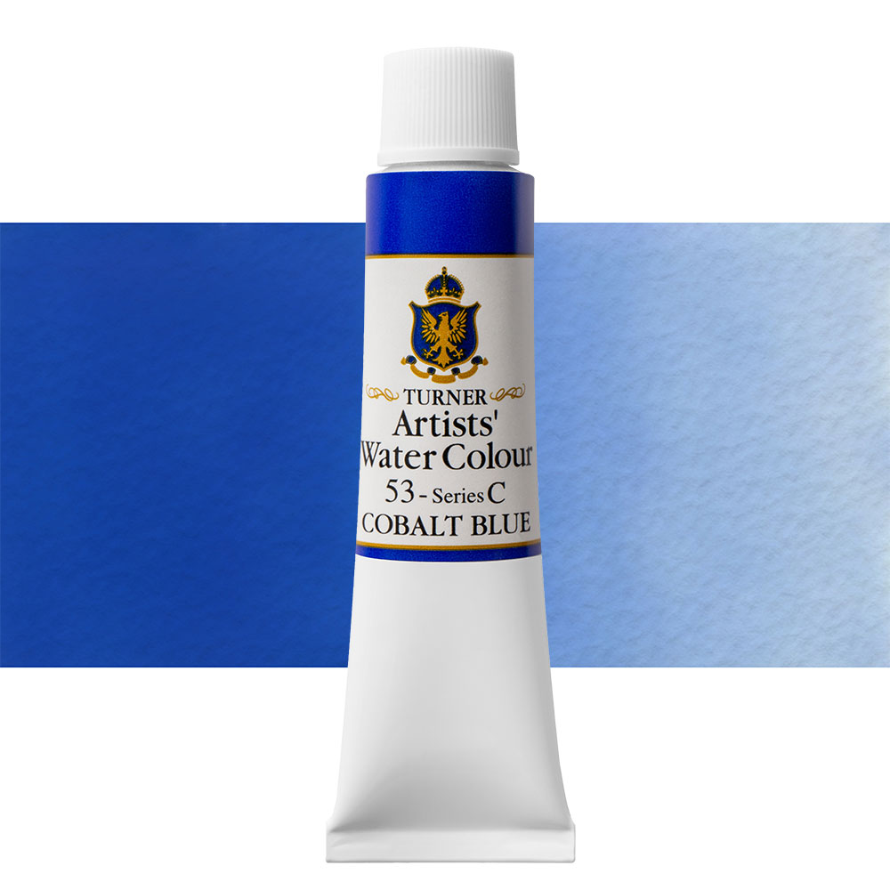Turner : Artist's Watercolour Paint : 15ml : Cobalt Blue