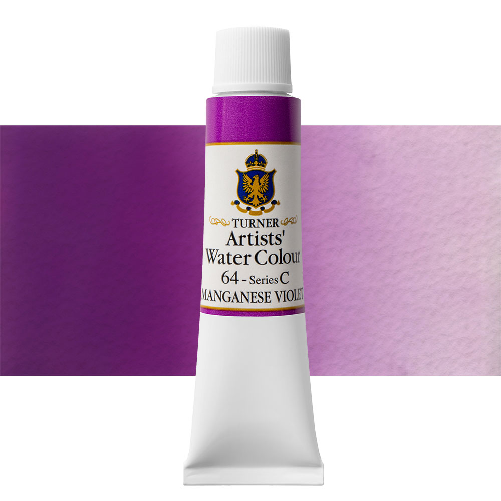 Turner : Artist's Watercolour Paint : 15ml : Manganese Violet