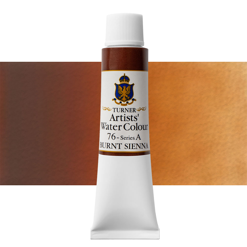 Turner : Artist's Watercolour Paint : 15ml : Burnt Sienna
