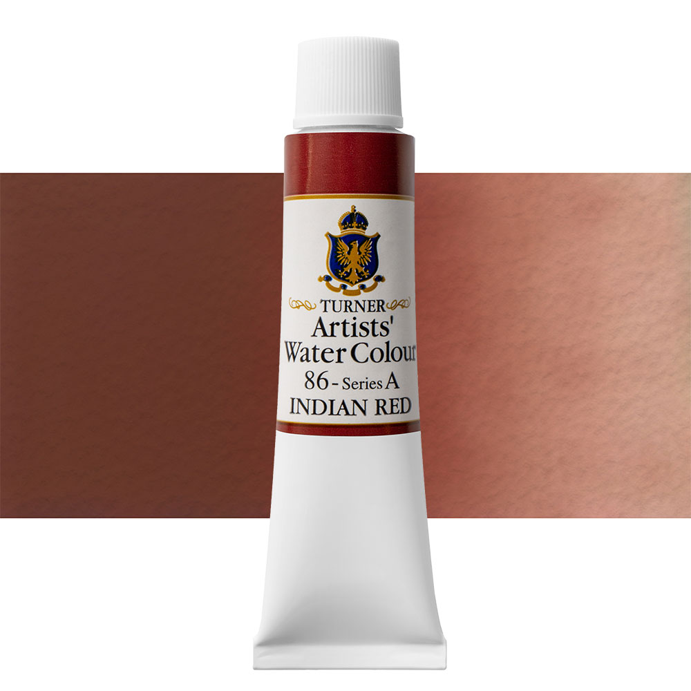 Turner : Artist's Watercolour Paint : 15ml : Indian Red