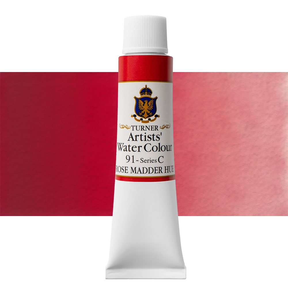 Turner : Artist's Watercolour Paint : 15ml : Rose Madder Hue