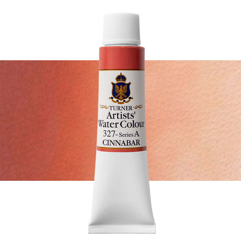 Turner : Artist's Watercolour Paint : 15ml : Cinnabar