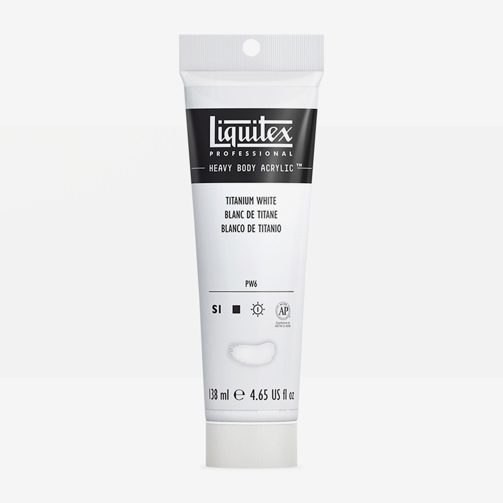 Liquitex : Professional : Heavy Body Acrylic Paint : 138ml : Titanium White