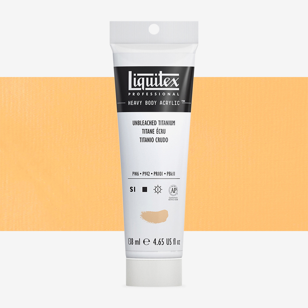 Liquitex : Professional : Heavy Body Acrylic Paint : 138ml : Unbleached Titanium