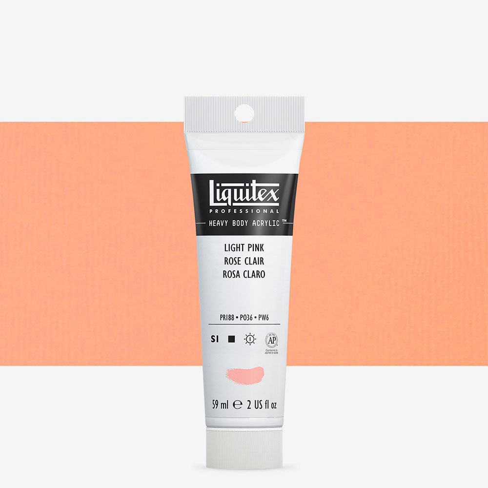 Liquitex : Professional : Heavy Body Acrylic Paint : 59ml : Light Pink
