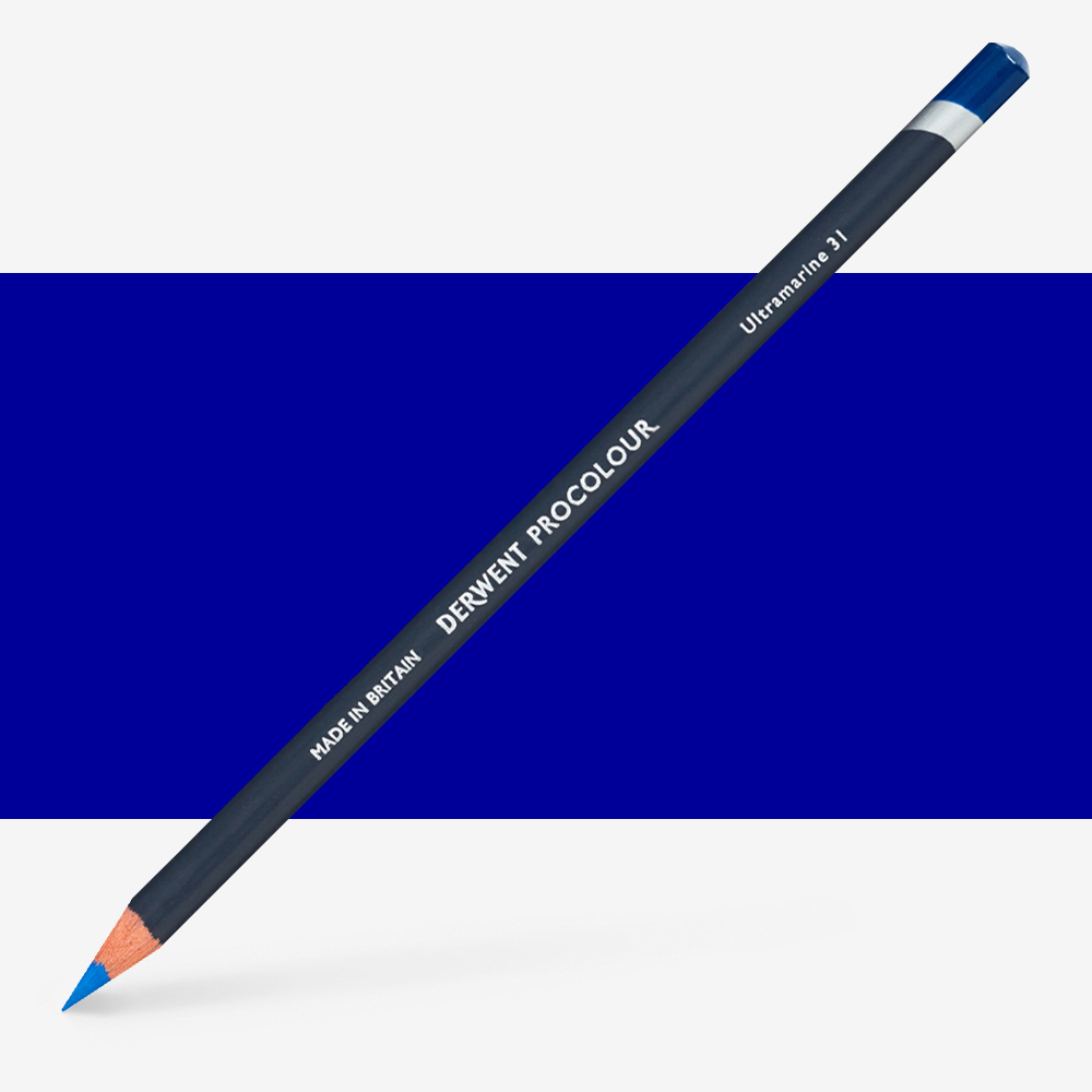 Derwent : Procolour : Colour Pencil : Ultramarine 31