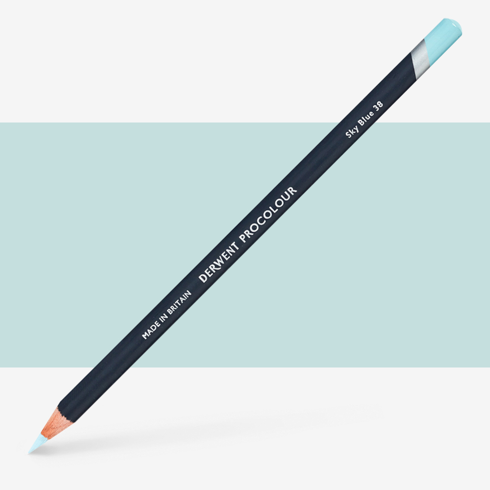 Derwent : Procolour : Colour Pencil : Sky Blue 38