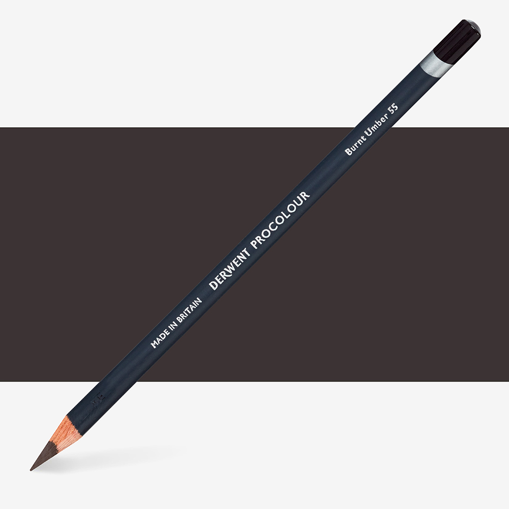 Derwent : Procolour : Colour Pencil : Burnt Umber 55