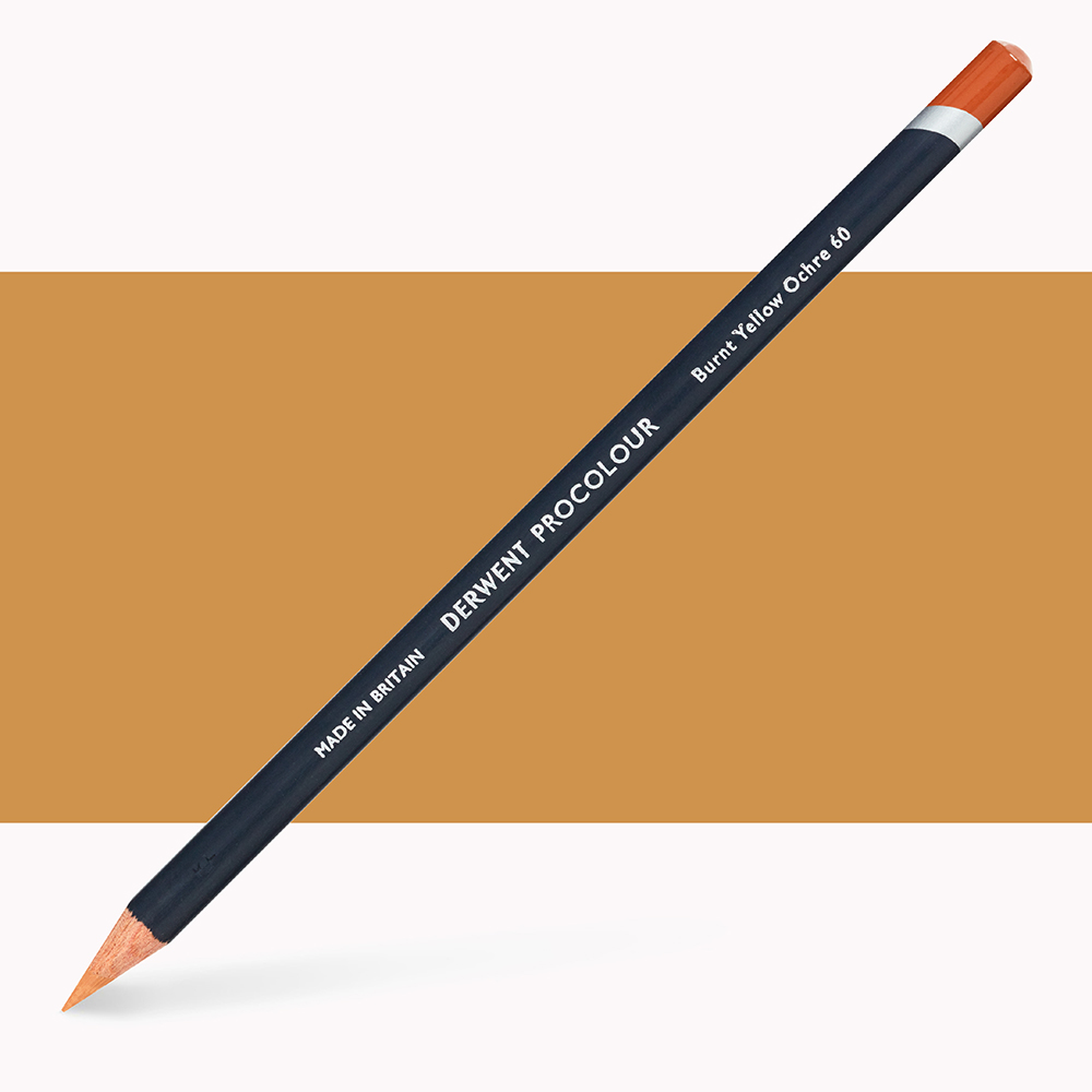 Derwent : Procolour : Colour Pencil : Burnt Yellow Ochre 60