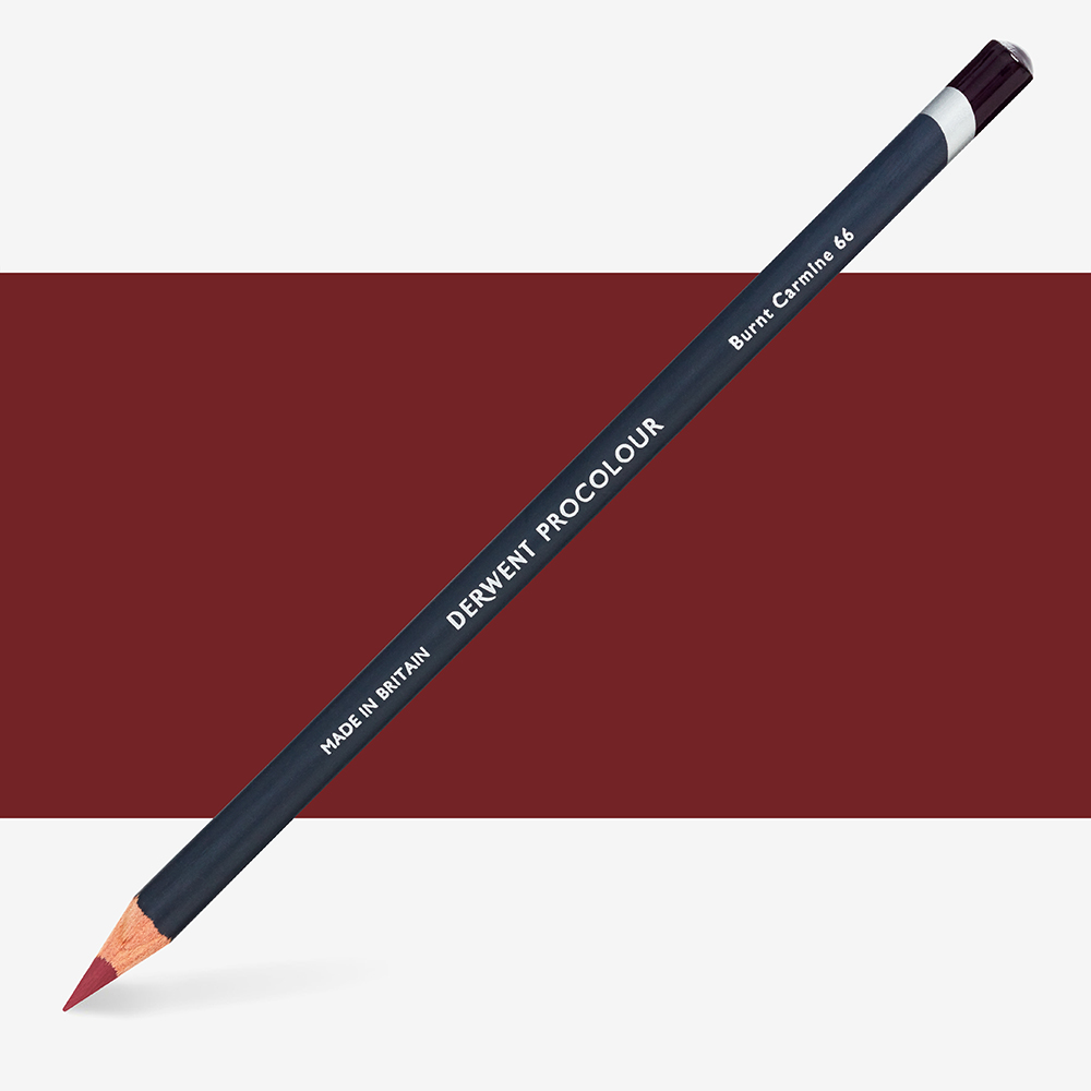 Derwent : Procolour : Colour Pencil : Burnt Carmine 66