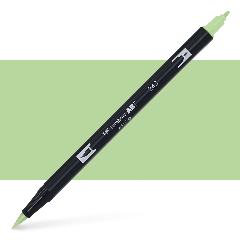 Tombow : Dual Tip Blendable Brush Pen : Mint