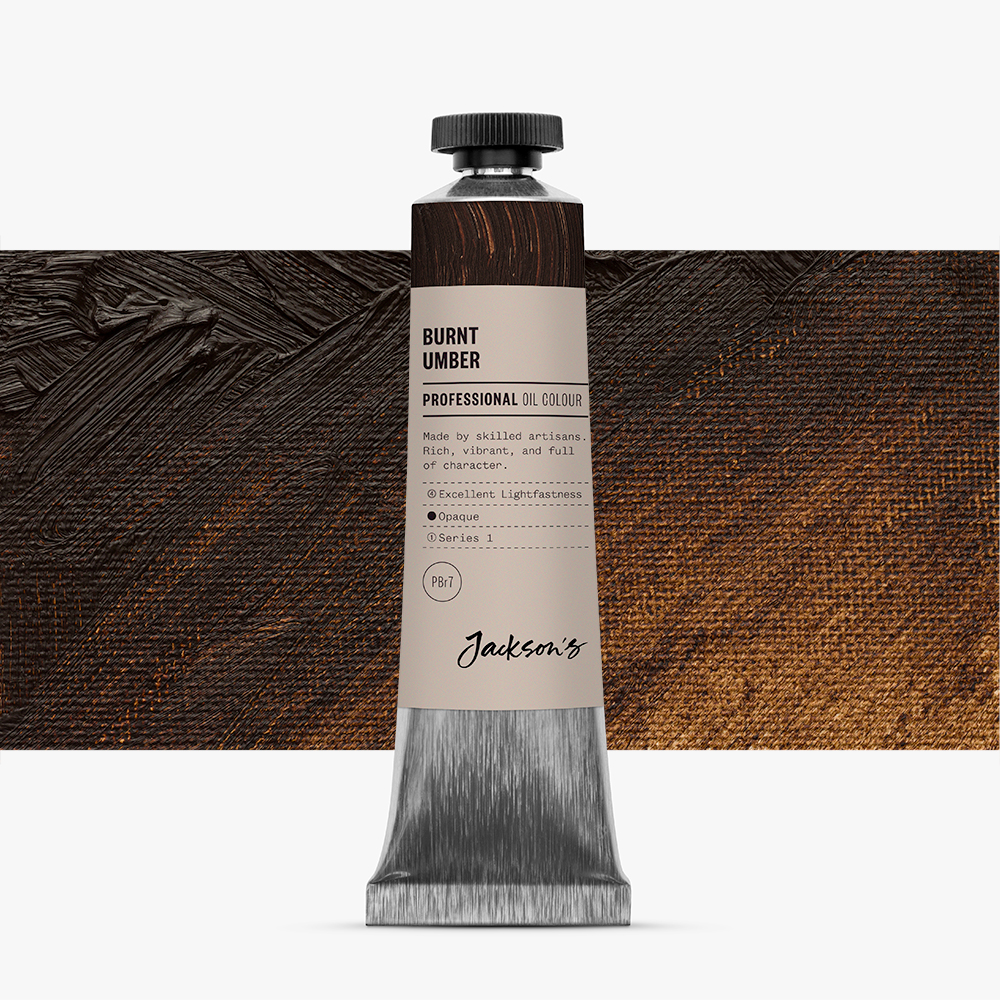 Jackson's : Professional Oil Paint : 40ml : Burnt Umber