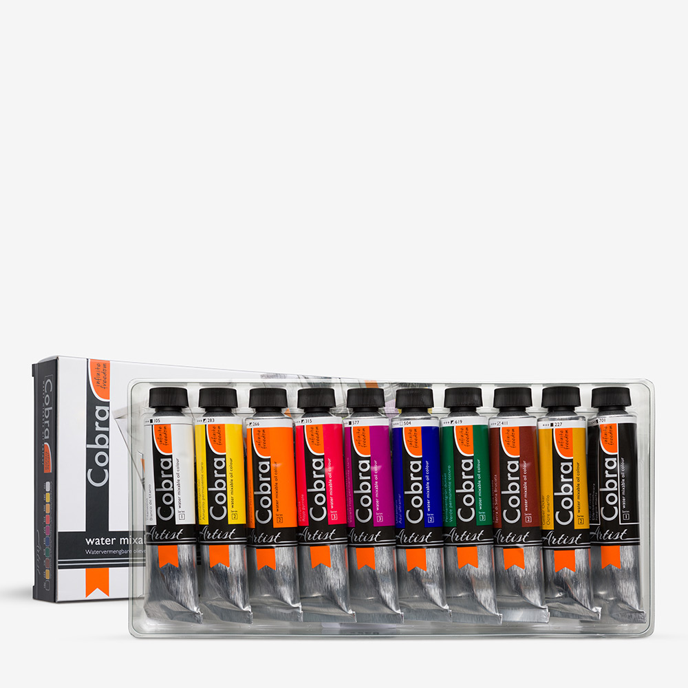 Royal Talens : Cobra Artist Water Mixable Oil Paint : 40ml : Value Pack Set o...
