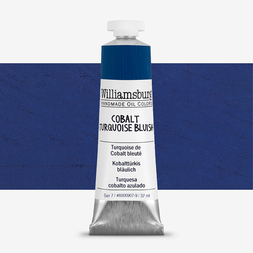 Williamsburg : Oil Paint : 37ml : Cobalt Turquoise Bluish